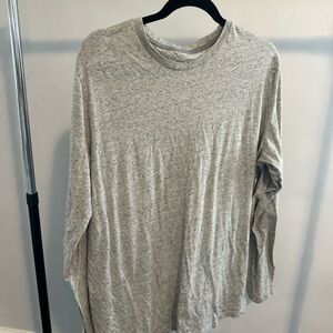 Old Navy Heather Gray Soft-Washed Top